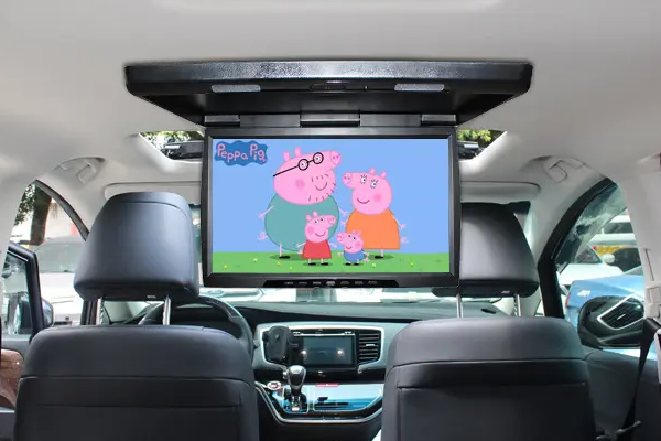 How to use the car TV